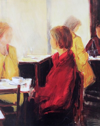 Jetty Rosenboom-a good conversation-60x50-- 555